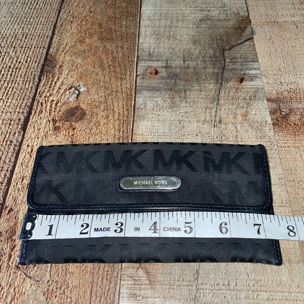 Michael Kors black fabric wallet - Picture 11 of 13